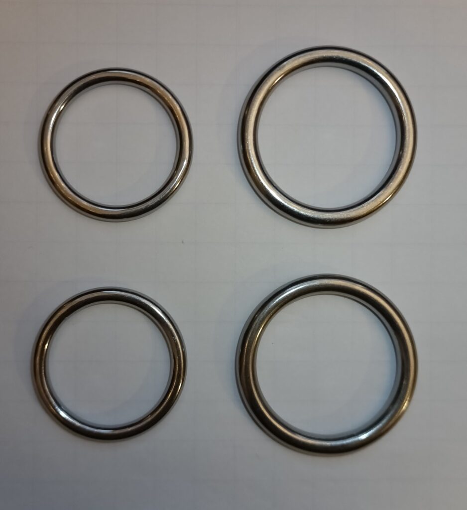 O-ring rustfritt stål