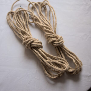 Ichiro Jute 5mm 4-slått, Ubehandlet