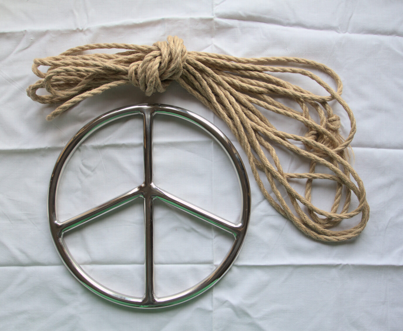 Suspension ring shibari bondage