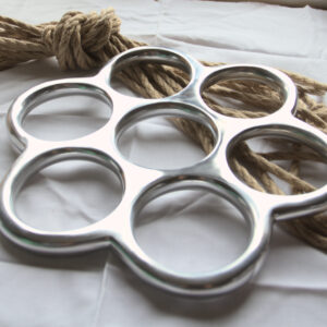 Suspension ring shibari bondage