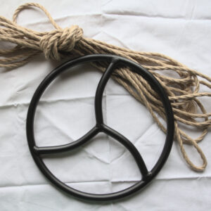 Suspension ring shibari bondage triskele