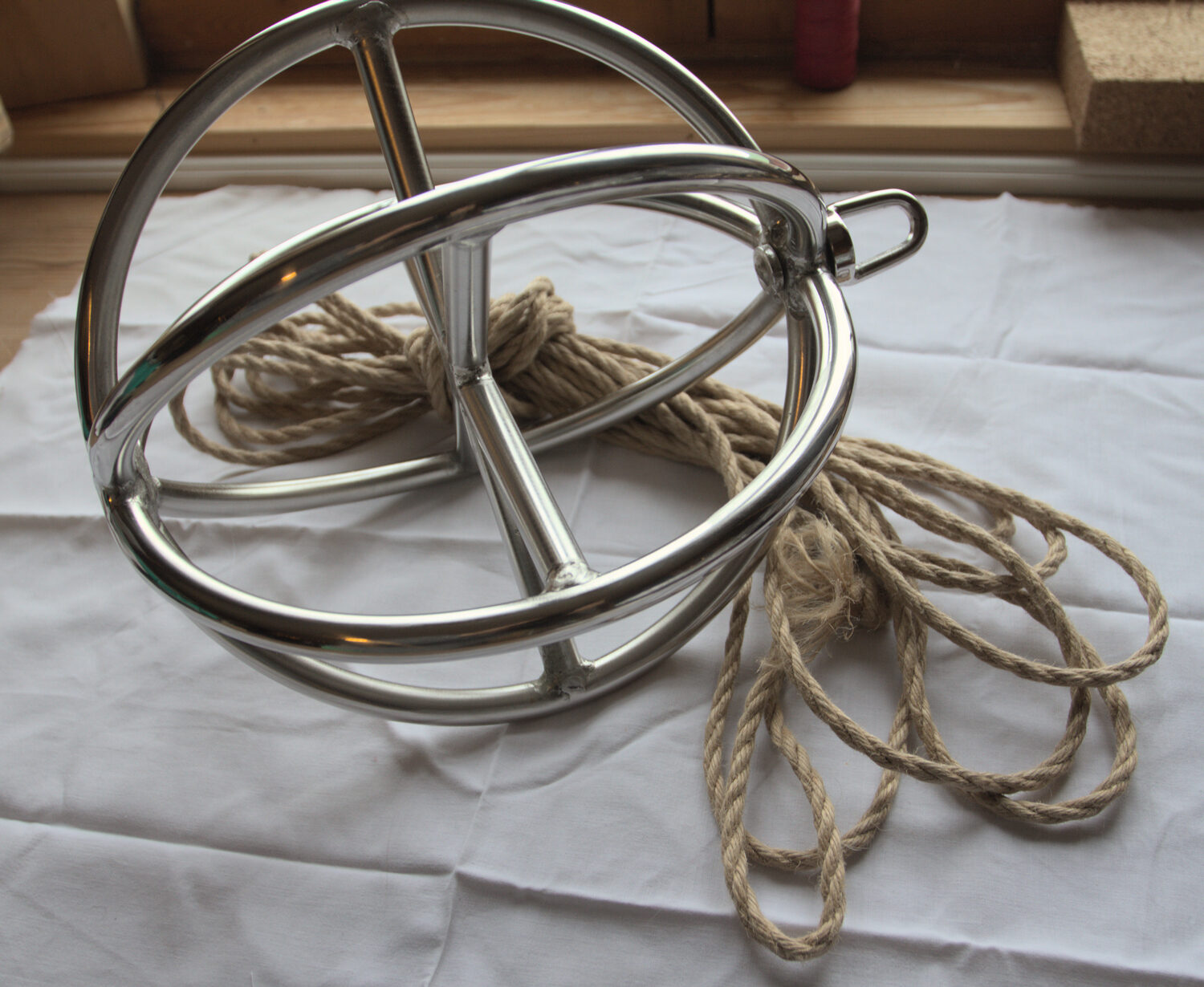 Suspension ring shibari bondage 3d ball