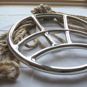 Suspension ring shibari bondage