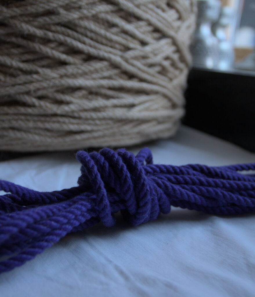 POSH P.O.S.H. tau shibari bondage syntetisk lilla